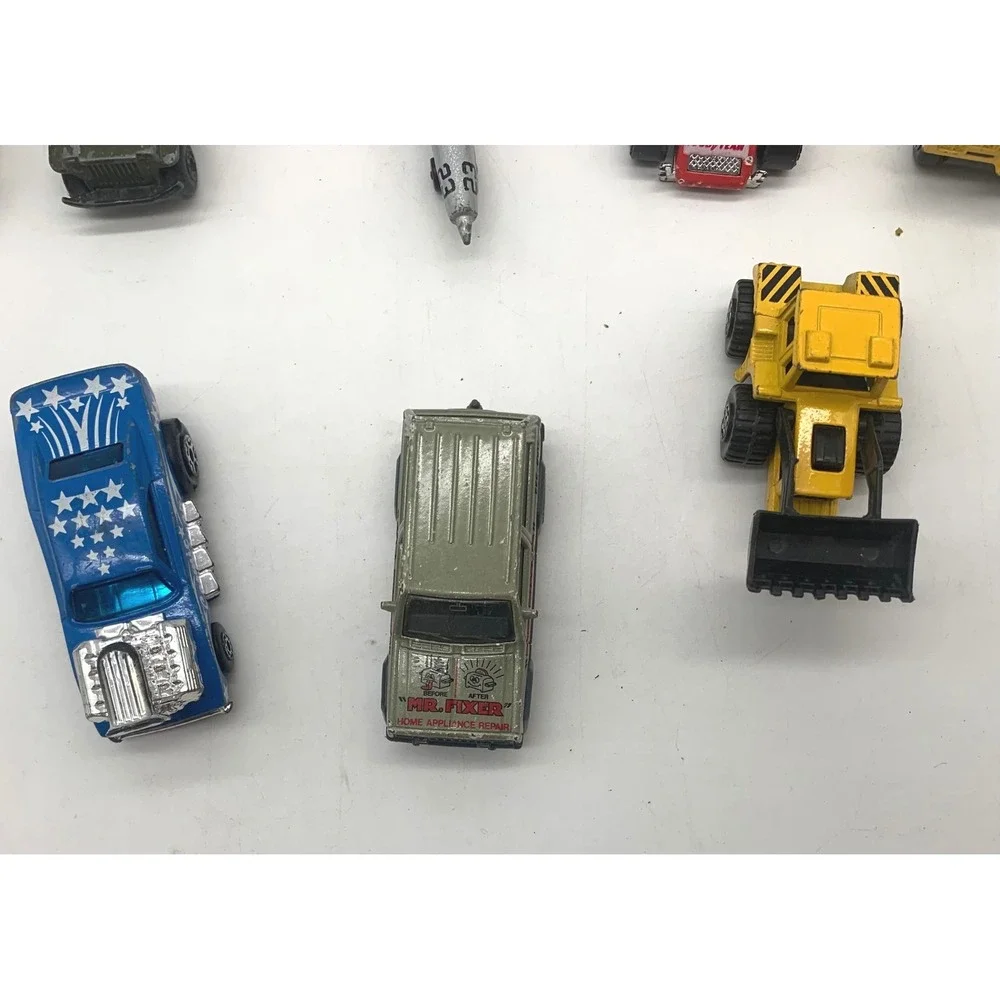 Vintage Matchbox Diecast Cars Lot 13pc Lesney Toy Vehicles Trucks MiG-21 Jet